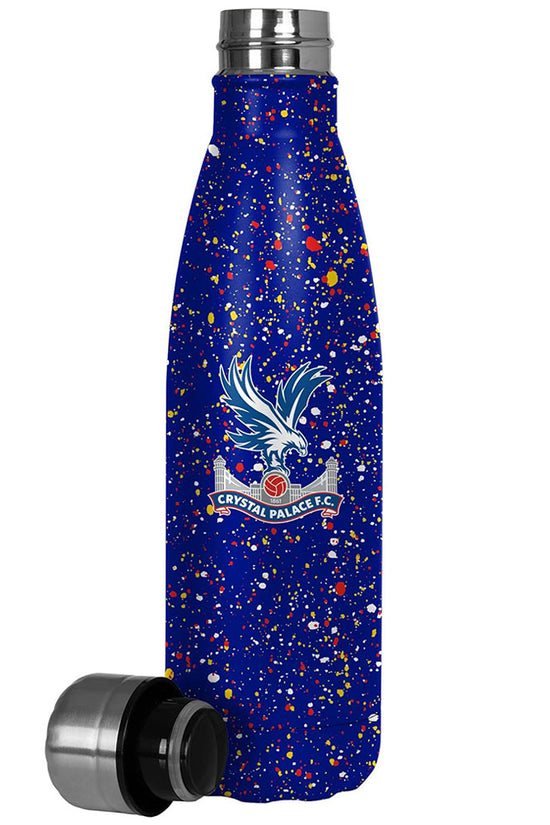 Crystal Palace FC Paint Splatter Thermal Flask