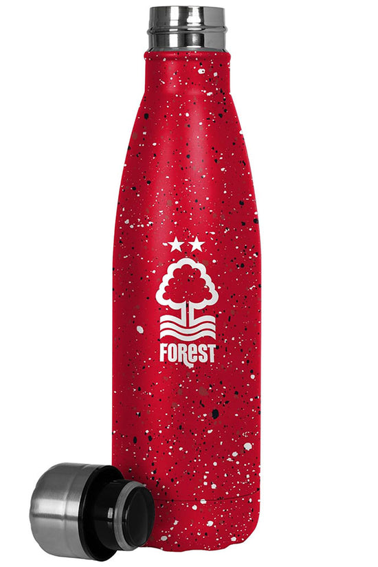 Nottingham Forest FC Paint Splatter Thermal Flask