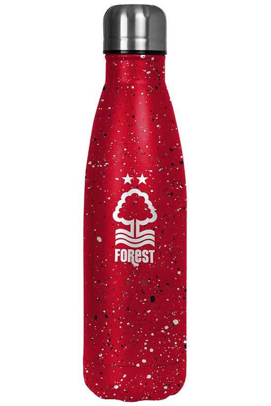 Nottingham Forest FC Paint Splatter Thermal Flask
