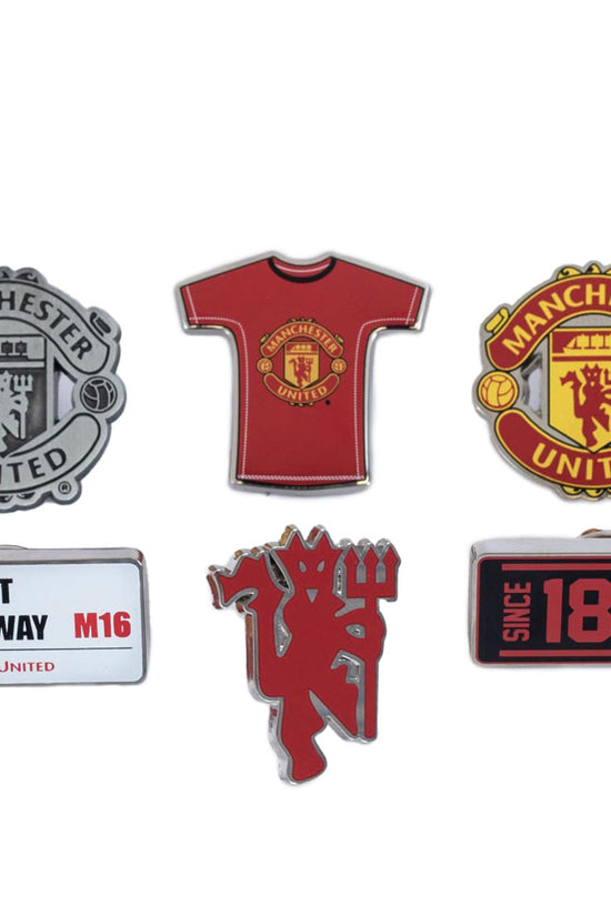Manchester United FC 6pc Badge Set