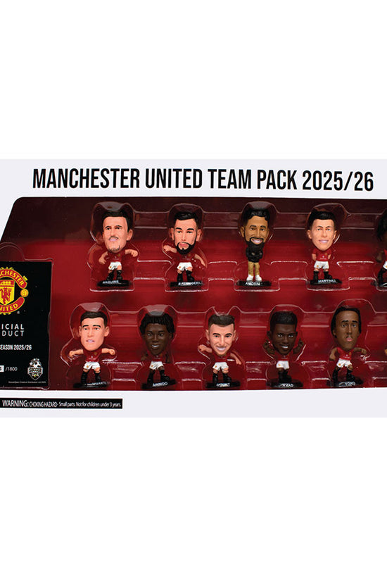 Manchester United FC SoccerStarz Season 25-26 Player Team Pack