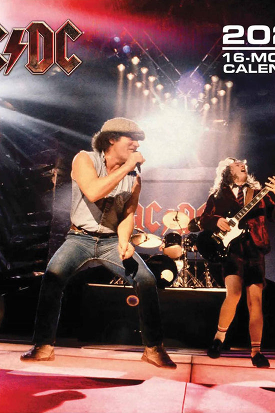 AC/DC Square Calendar 2026