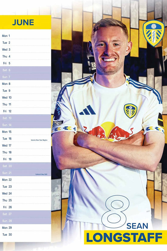 Leeds United FC A3 Calendar 2026