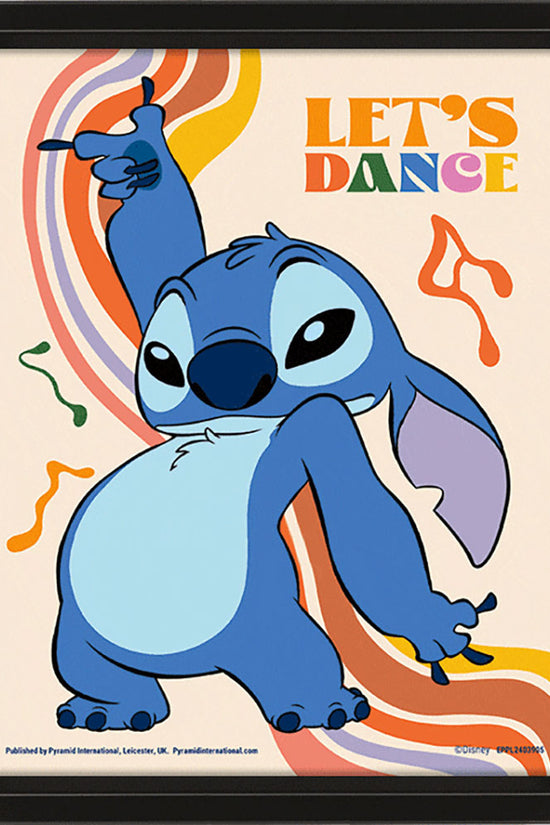 Lilo & Stitch Let’s Dance Framed 3D Picture