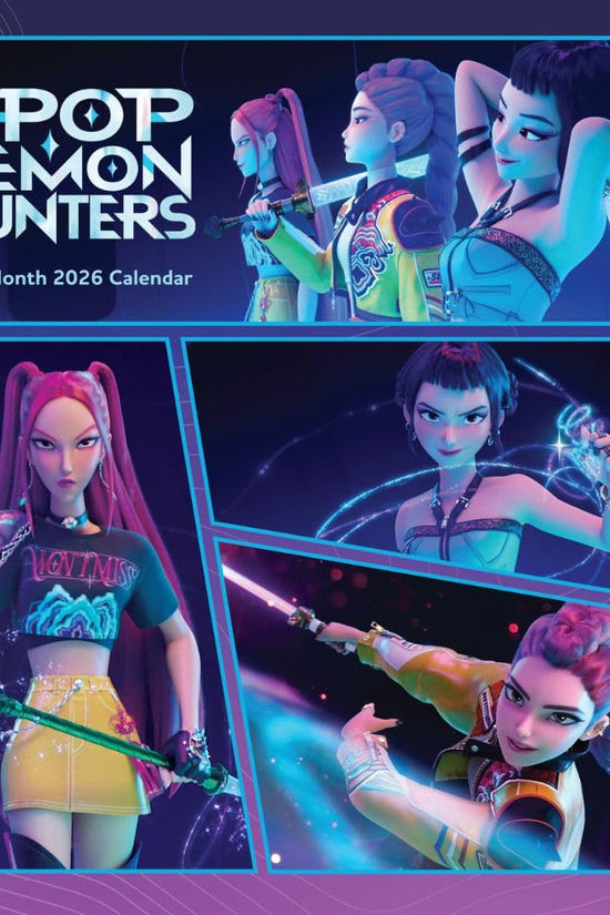 K-Pop Demon Hunters Square Calendar 2026