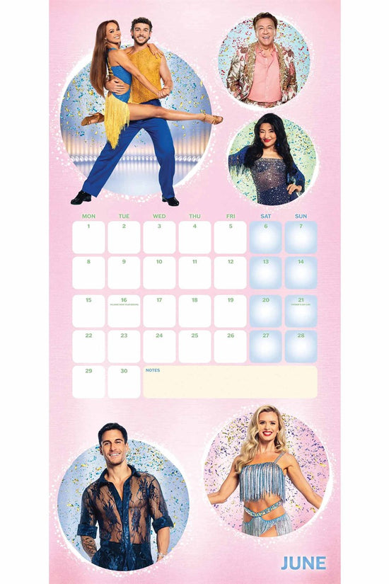 Strictly Come Dancing Square Calendar 2026