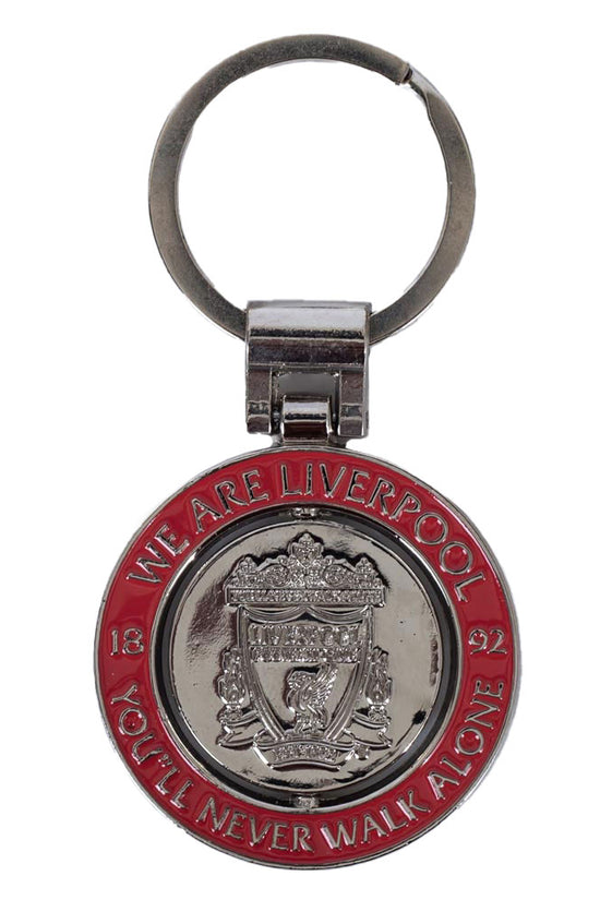Liverpool FC Crest Spinner Keyring