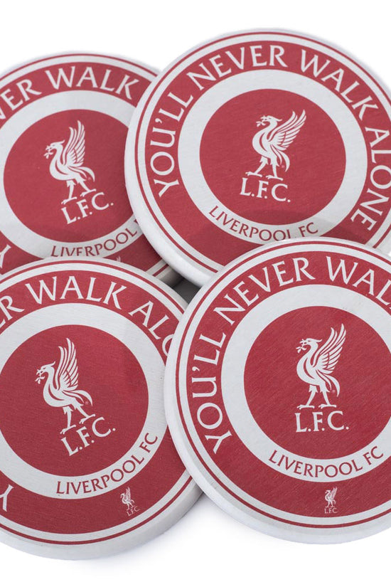 Liverpool FC 4pk Ceramic Coaster Set