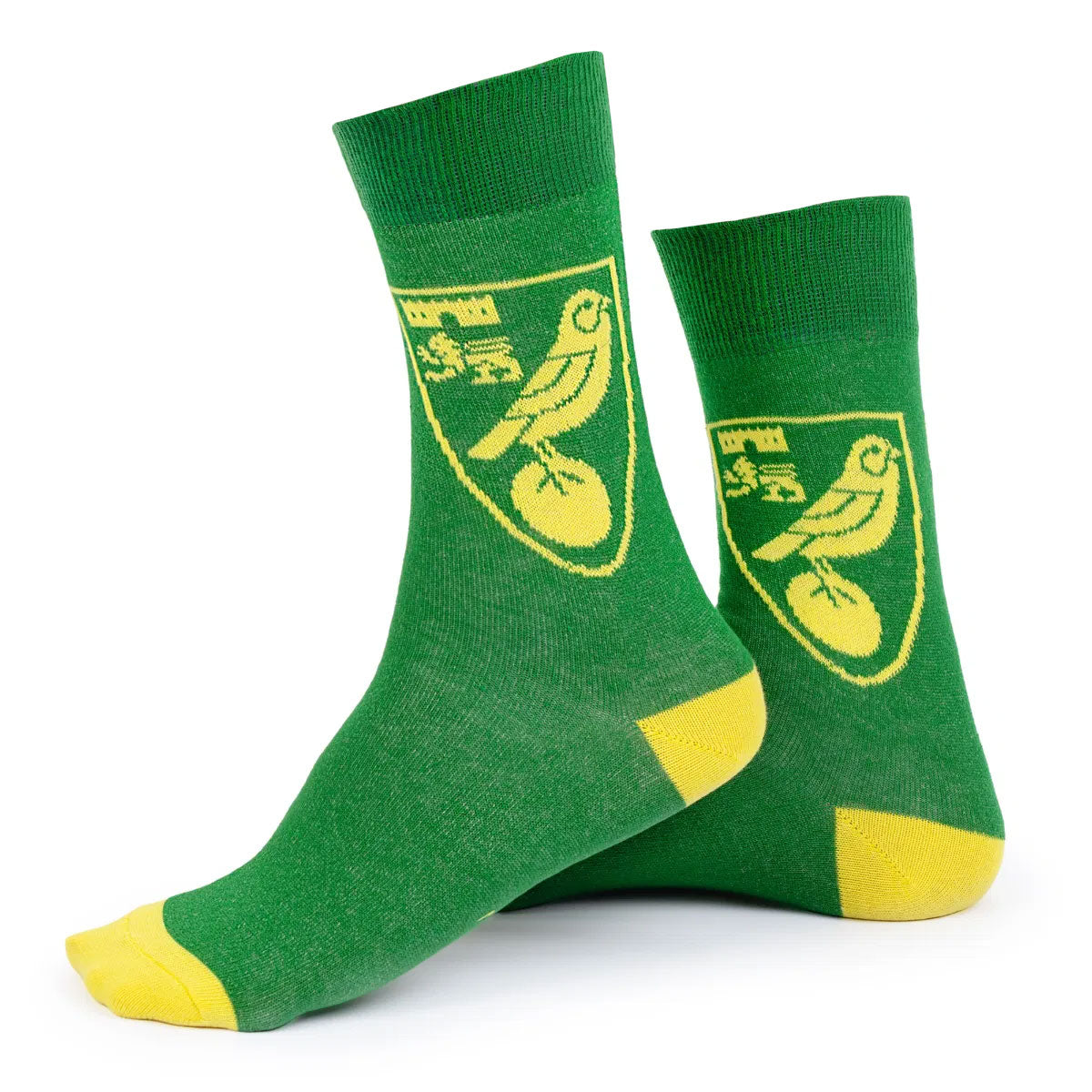 Norwich City FC Twin Pack Dress Socks
