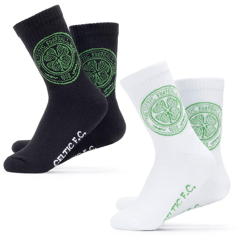 Celtic FC Twin Pack Sports Socks