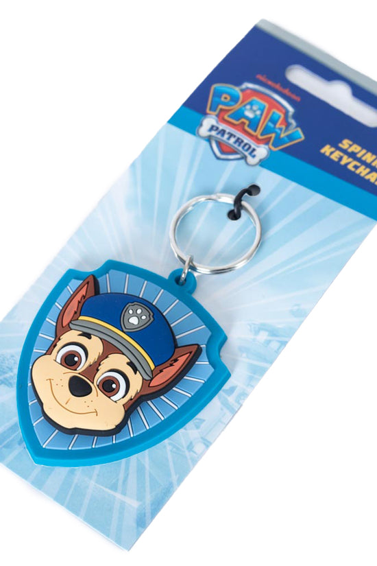 Paw Patrol Chase PVC Spinner Keyring