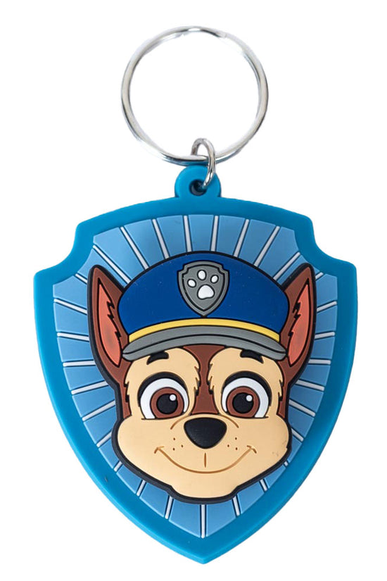 Paw Patrol Chase PVC Spinner Keyring