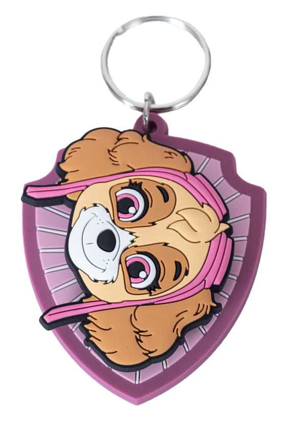 Paw Patrol Skye PVC Spinner Keyring