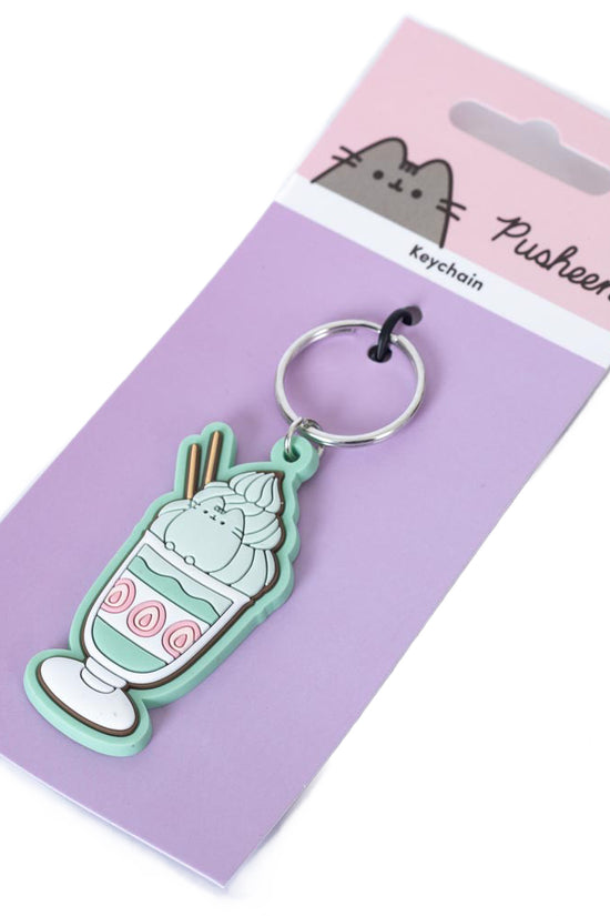 Pusheen Matcha PVC Keyring