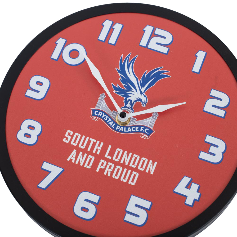 Crystal Palace FC Wall Clock – Cazna Sports