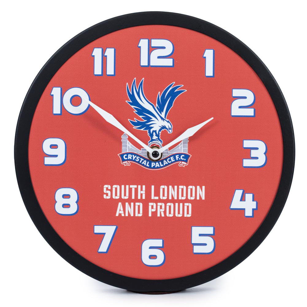 Crystal Palace FC Wall Clock – Cazna Sports