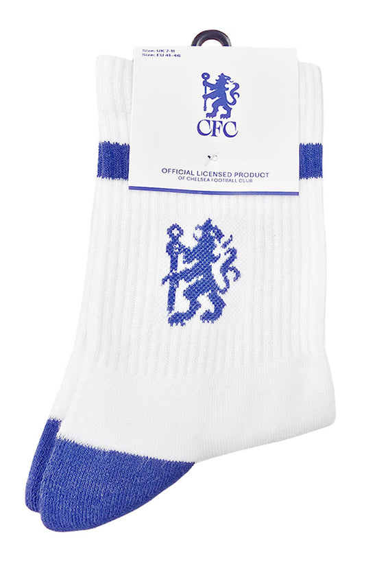 Chelsea FC 3pk Adults Sports Socks Size 6-11