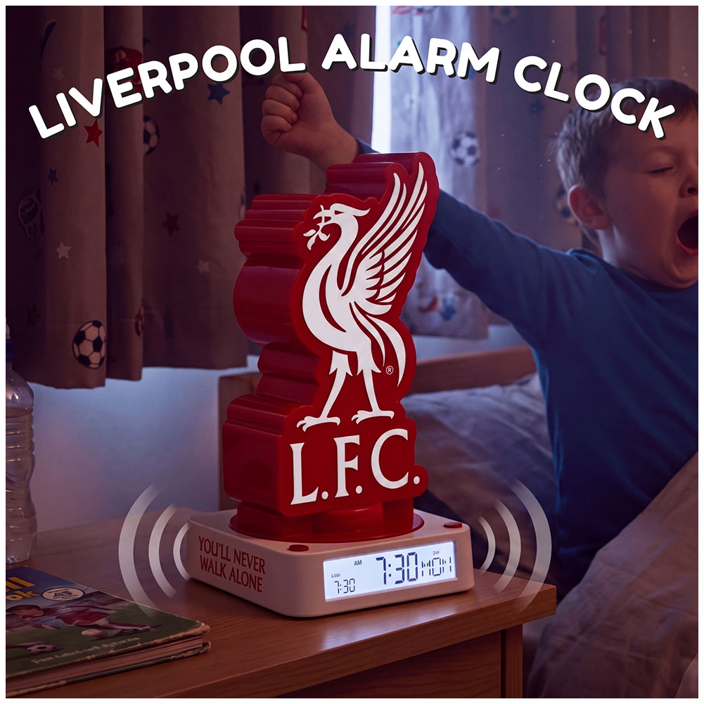 Liverpool FC Light Up Alarm Clock