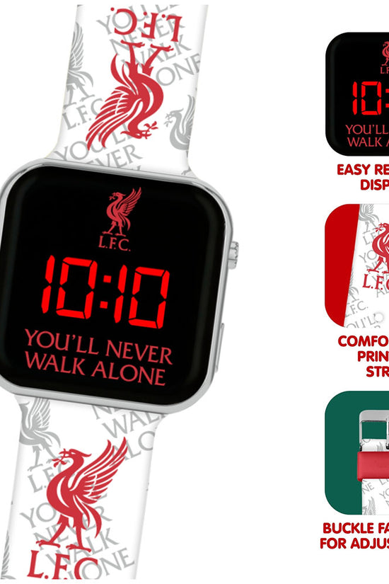 Liverpool FC LED Step Counter Watch