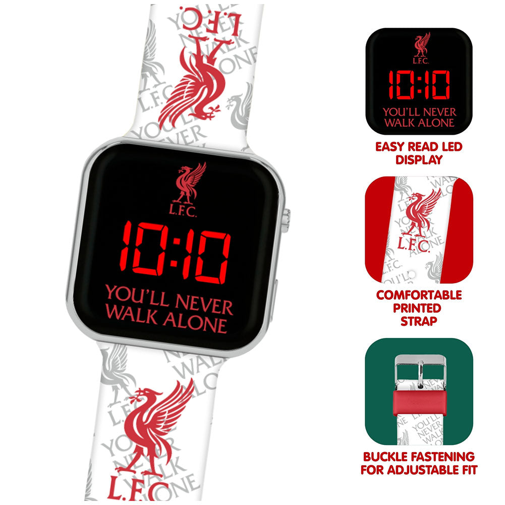 Liverpool FC LED Step Counter Watch