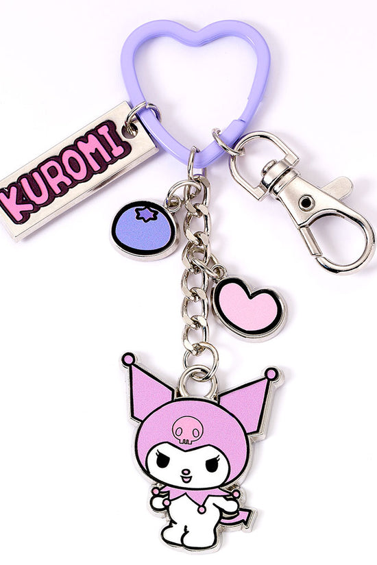 Kuromi Charm Keyring