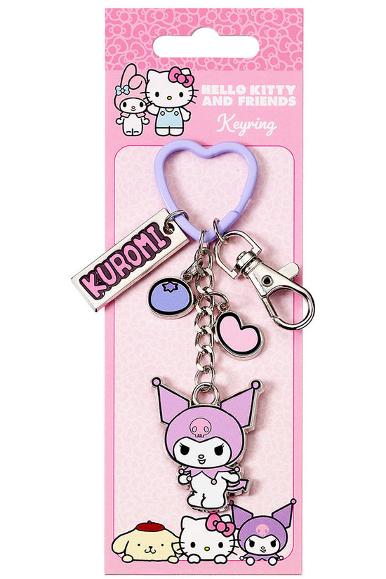 Kuromi Charm Keyring