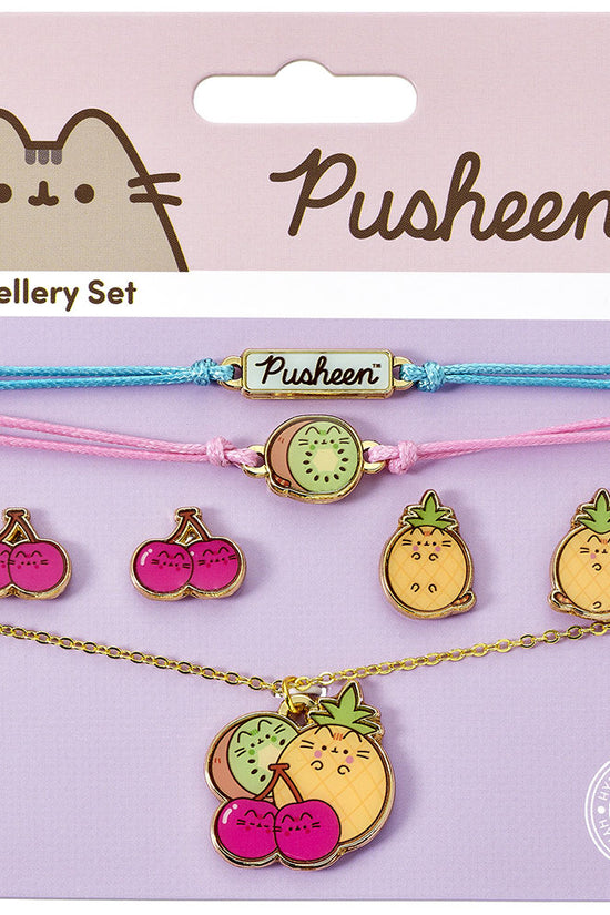 Pusheen Jewellery Set