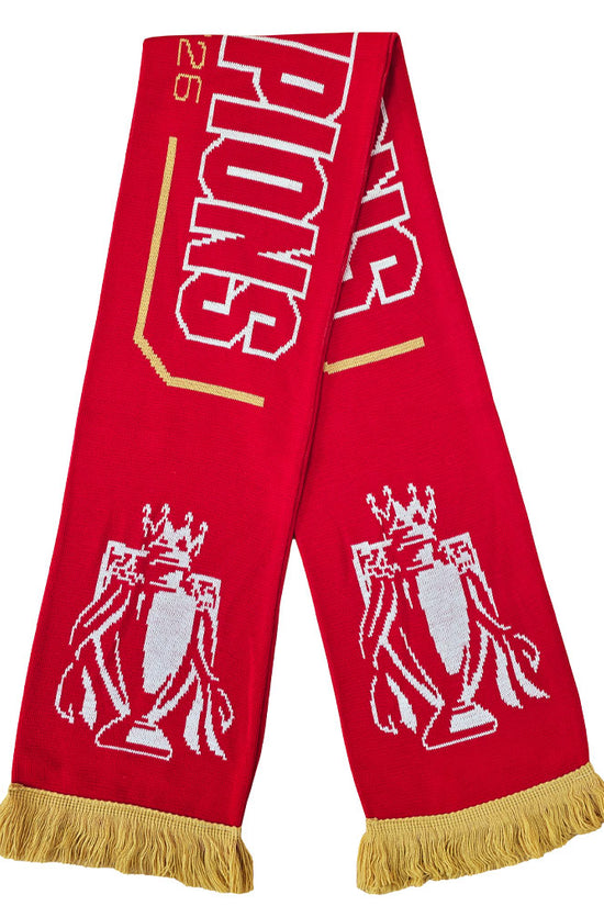 Arsenal FC Gold Premier League Champions Scarf