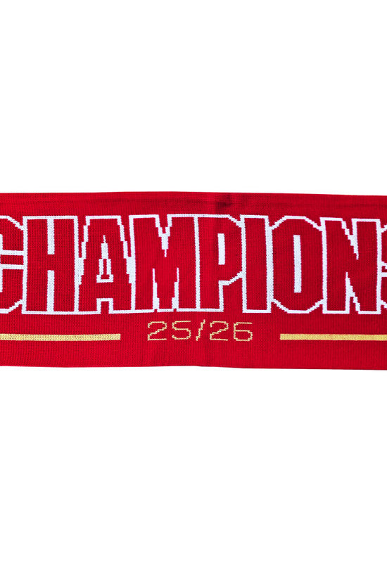 Arsenal FC Gold Premier League Champions Scarf