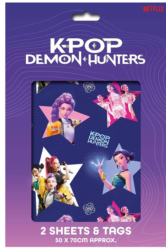 K-Pop Demon Hunters Gift Wrap