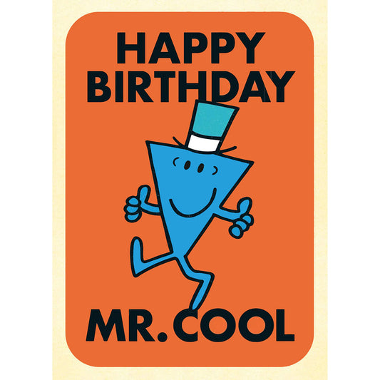 Mr. Men And Little Miss Mr Cool Birthday Card