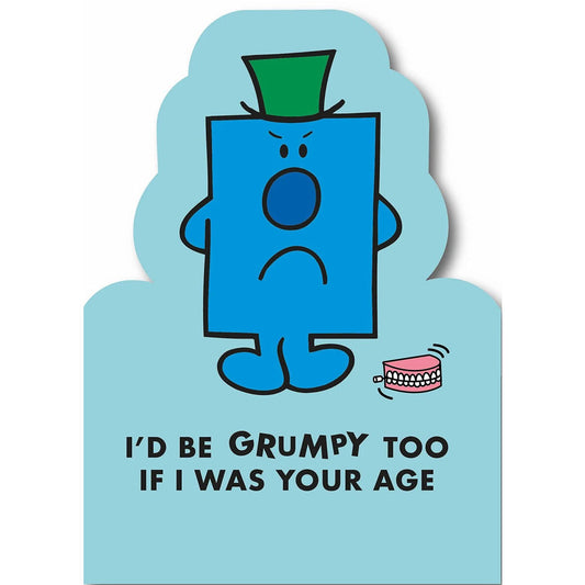Mr. Men And Little Miss Mr Grumpy Birthday Card