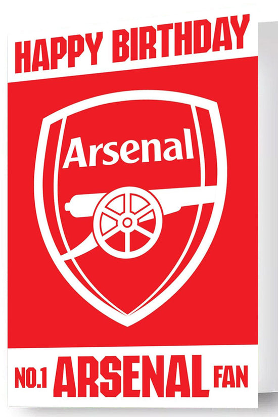 Arsenal FC 3D Lenticular Birthday Card