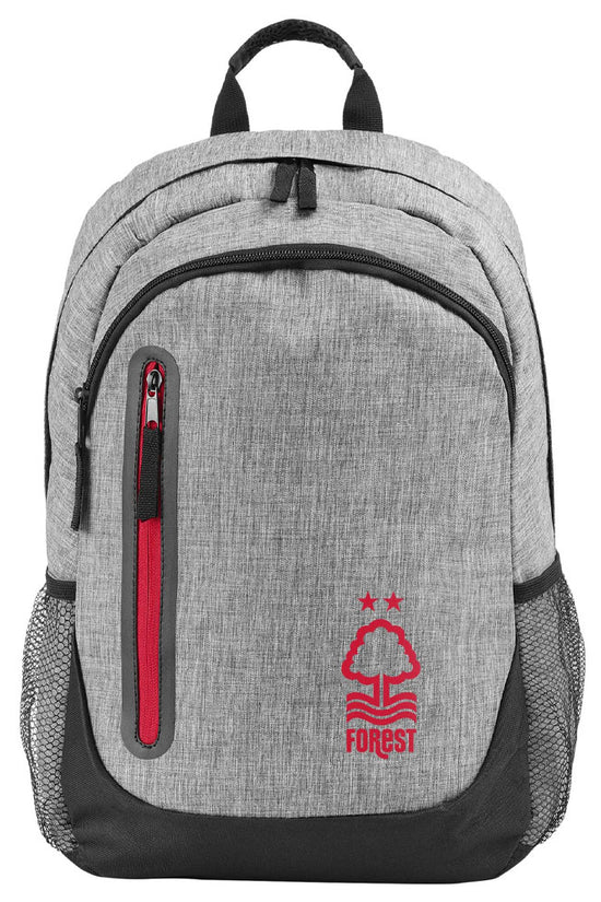 Nottingham Forest FC Heather Grey Backpack