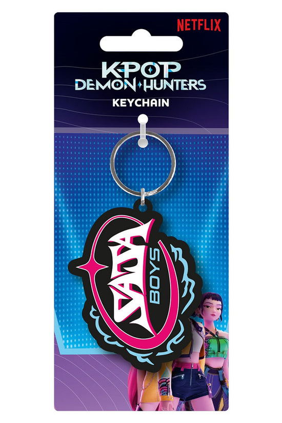 K-POP Demon Hunters Saja Boys PVC Keyring