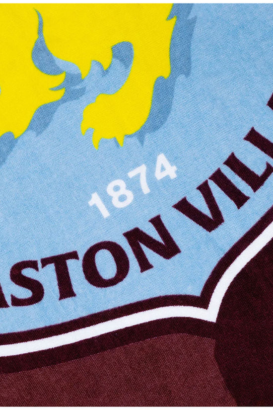 Aston Villa FC Shadow Crest Towel