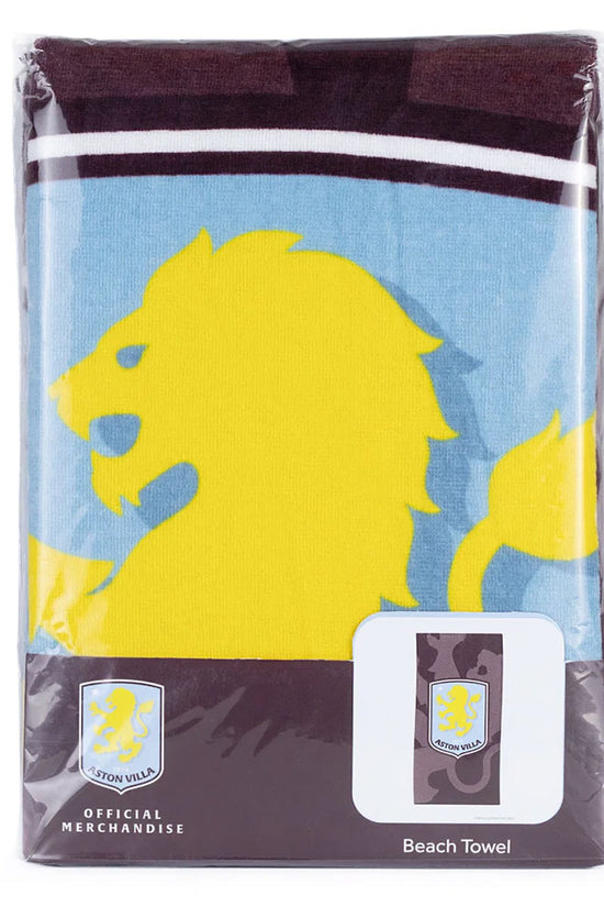 Aston Villa FC Shadow Crest Towel