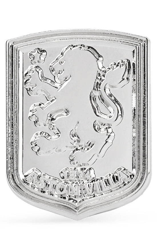 Aston Villa FC Silver Plated Formed Cufflinks