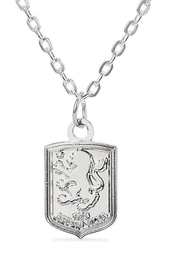 Aston Villa FC Silver Plated Boxed Pendant CR