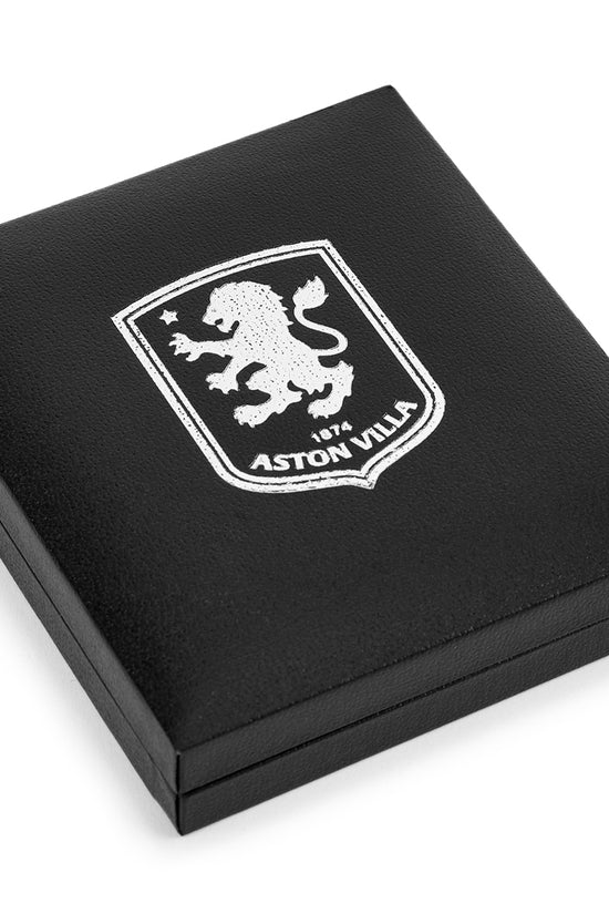 Aston Villa FC Silver Plated Boxed Pendant LN