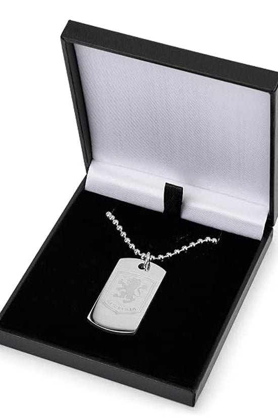 Aston Villa FC Engraved Dog Tag & Chain
