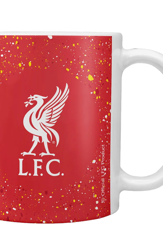 Liverpool FC Paint Splatter Mug