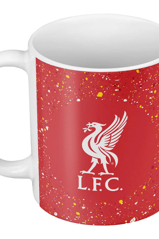 Liverpool FC Paint Splatter Mug