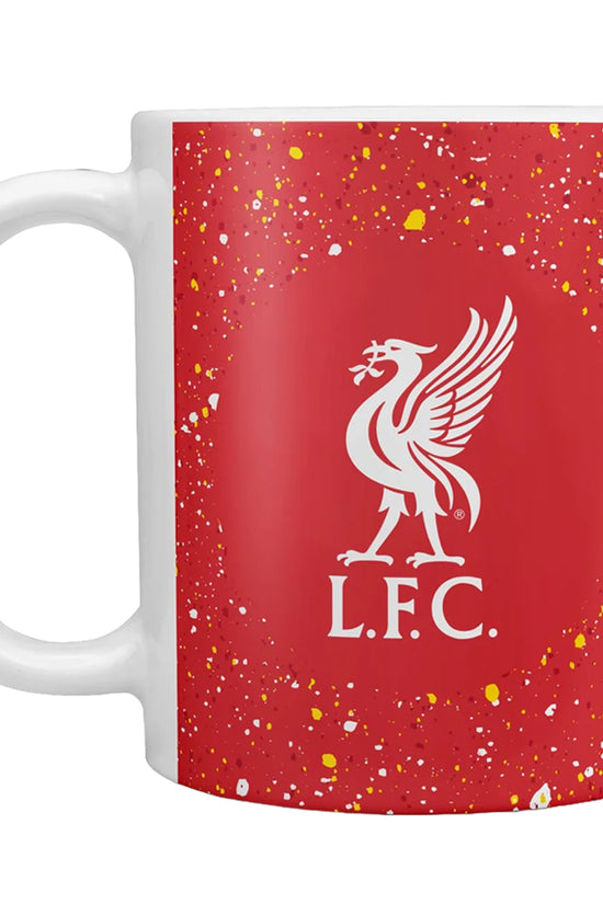 Liverpool FC Paint Splatter Mug
