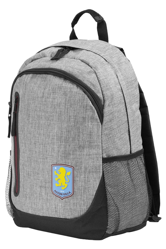 Aston Villa FC Heather Grey Backpack