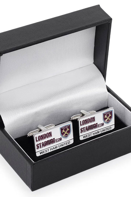 West Ham United FC Street Sign Cufflinks