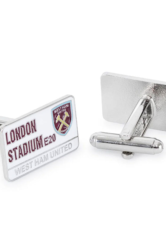West Ham United FC Street Sign Cufflinks