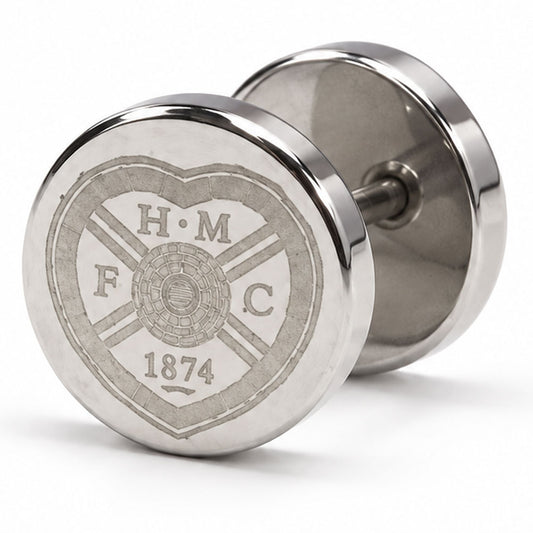 Hearts FC Stainless Steel Stud Earring