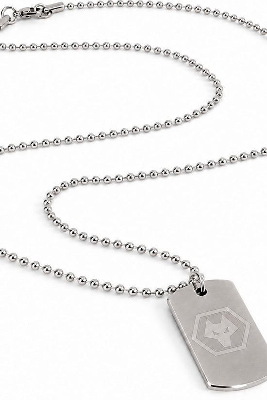 Wolverhampton Wanderers FC Engraved Dog Tag & Chain