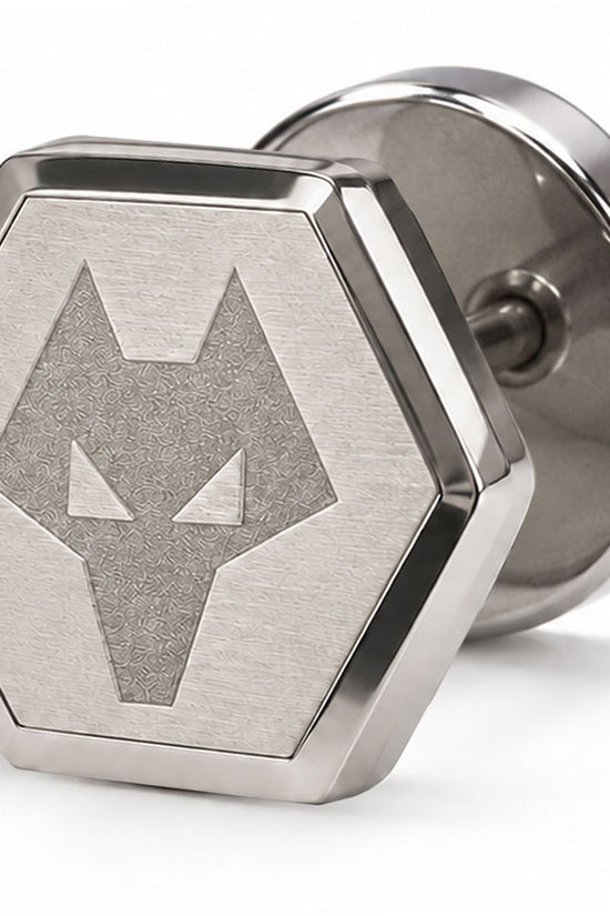 Wolverhampton Wanderers FC Cut Out Stud Earring